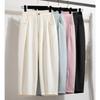 2025 Summer Plus Size Women Wide Leg Pants High Waist Basic Elastic Pants Loose Casual Solid Pants 5XL