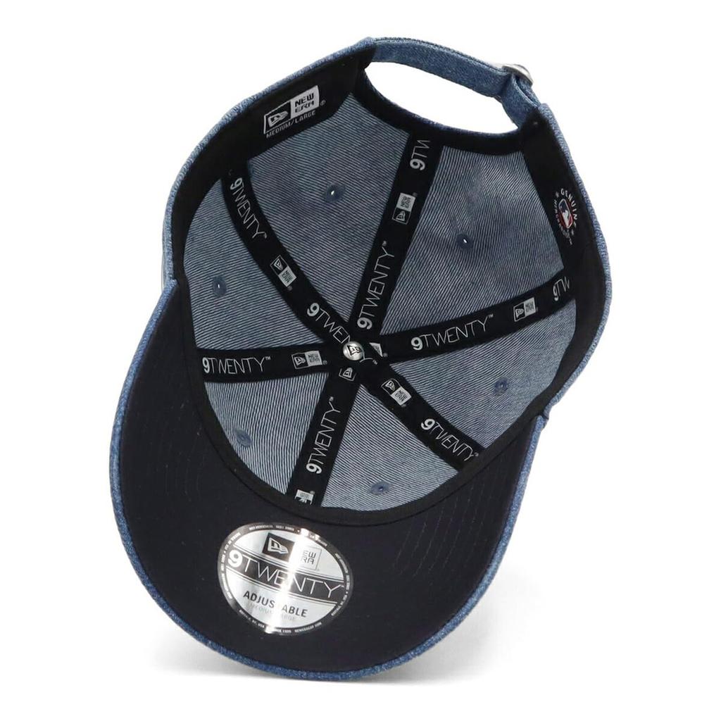 Newera newera cap 9TWENTY 14551011 N840TW267 MLB New York Yankees NY washed denim blue Micro Logo ONSPOTZ custom made hat Kyu Twenty Stylish street
