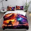 Sword Art Duvet Cover Set UK Single Double King US Twin Full Queen Size Anime Bed Belt Set