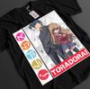 Рубашка Toradora Футболка Taiga Футболка Ryuuji Топ Minorin Ами Китамура Аниме Футболка