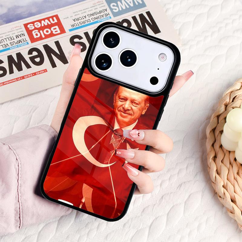 Чехол для телефона Президента Турции Реджепа Тайипа Эрдогана для iPhone 17 16e 15 14 13 12 11 Pro Max Air Mini Мягкий защитный чехол