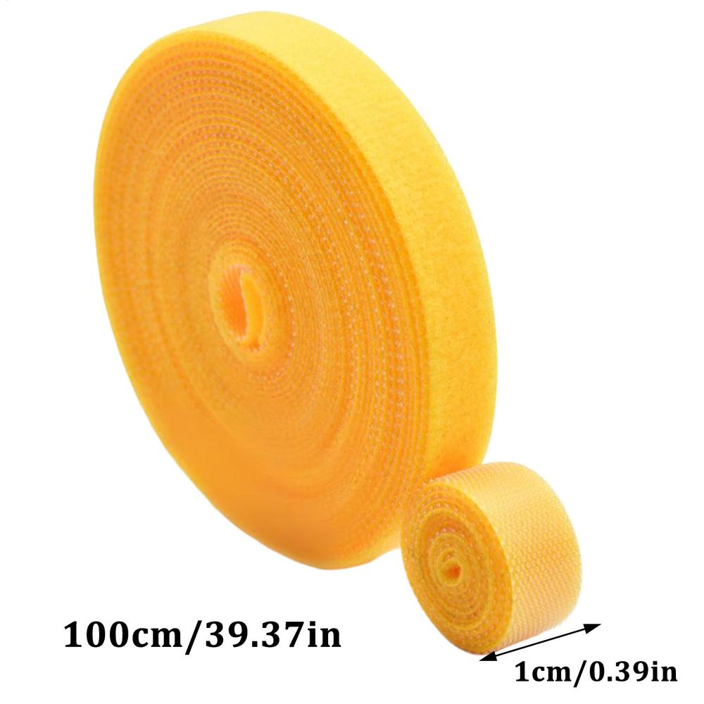 Растениеводство Многофункциональная Самоклеящаяся Растение Нейлоновая Кабельная Крючок-Петля Поддержка Садовый Шпагат Бинт Многоразовая Застежка Лента Полоски