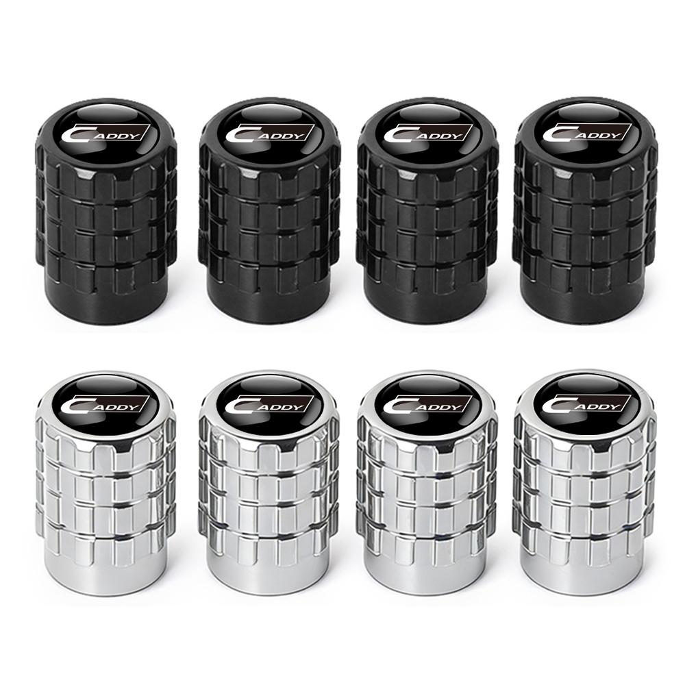 4Pcs Metal Car Tire Valve Stem Caps Auto Accessories For Volkswagen VW R Line Jetta GTI Golf 5 7 Caddy Passat b6 b8 Tiguan Polo zh2