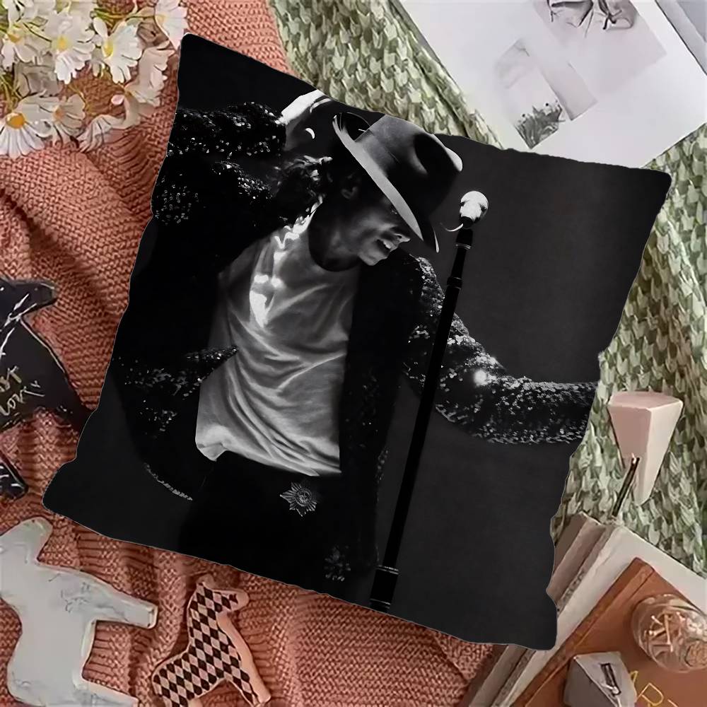 MJ Король Поп-музыки M-Майкл Дж-Джексон Кленовый Дизайн Чехол на Подушку Счастливый Осенний Урожай Декор Праздничный Декор Чехол на Подушку