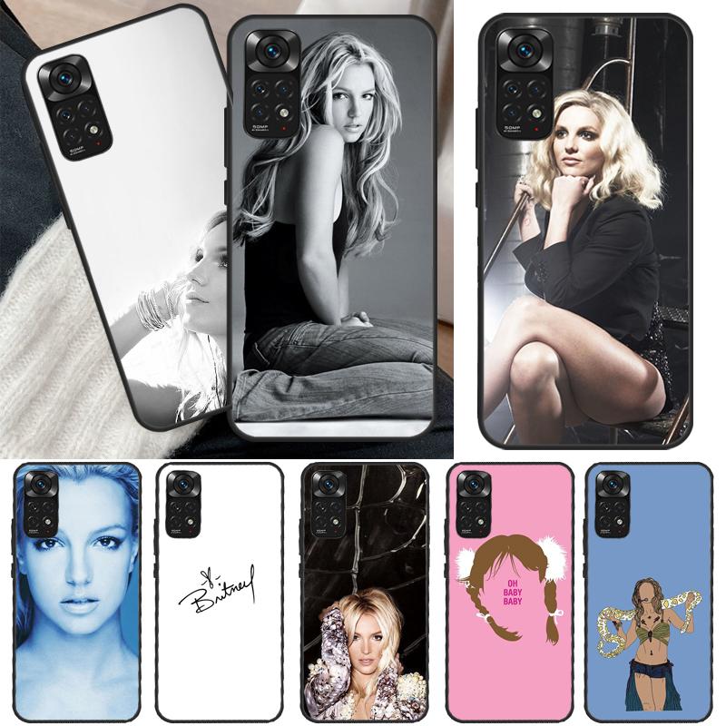 Чехол Britney Spears для Xiaomi Redmi Note 10 8 9 11 Pro 8T 9S 10S 11S Redmi 10C 9C 9A 9T K50 K40 Gaming