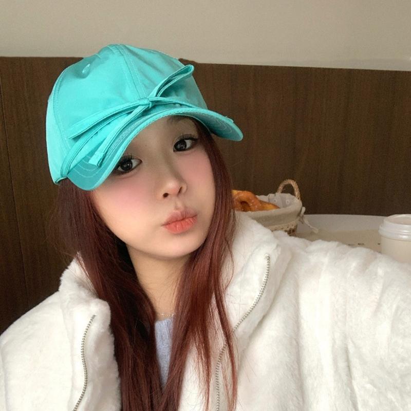 Балеткор Бант Дышащая бейсболка Девочка Взрослый Спортивная шляпа Активный отдых