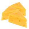 CORHAD Realistic Artificial Cheese Simulation Cheese for Decorating Cakes and Photography and Crafts 3-Piece Model, Desserts, Props,