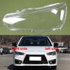 For Mitsubishi Lancer Ex 2010-2016 Headlight Cover Transparent Headlamp Shell Lens Plexiglass Replace The Original Lampshade
