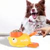 Little Yellow Duck Pet FeederCat and Dog Interactive Toy Trainer Automatic Feeder
