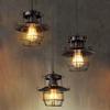 Retro Industrial LOFT Pendant Light for Cafe, Restaurant, Bar, or Clothing Store - Creative Wrought Iron Design