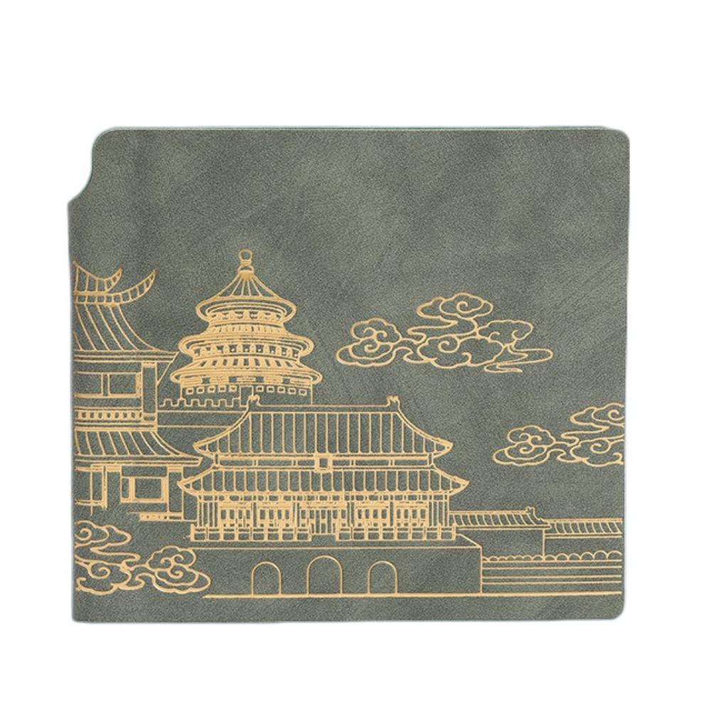 Мягкий переплет Портативный ежедневник Квадратный справочник записей встреч Карманный блокнот для записей Школьный