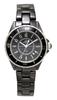 Technos T9B82TB Black Ceramic Date Watch Men's