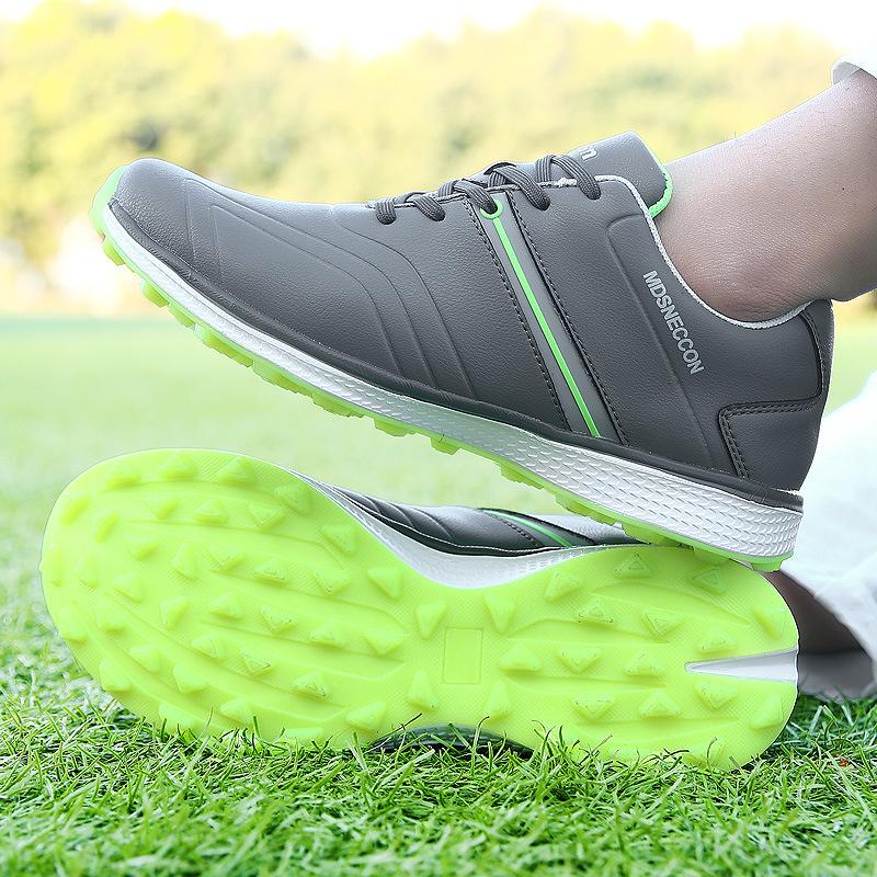 Новая обувь для гольфа для внешней торговли, мужская, 47 большого размера, без шипов, для активного отдыха на открытом воздухе, профессиональная, для тренировок на траве, спортивная обувь