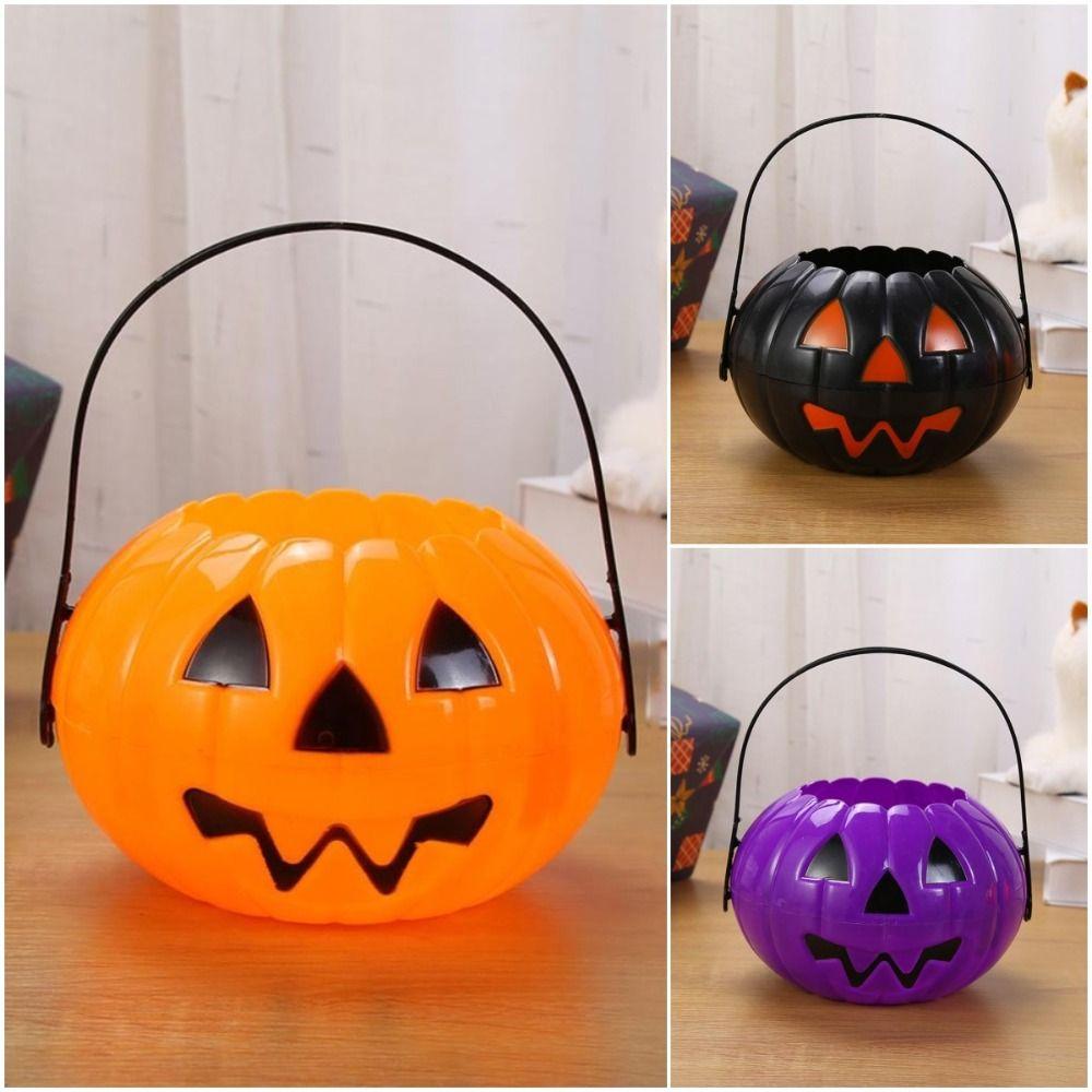 Halloween Halloween Candy Buckets Mini Pumpkin Bucket Pumpkin Candy Buckets Halloween Party