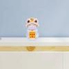 2.56x3.11x3.94in Solar Nodding Lion Dance Cat Car Dashboard Cat Decor  Office Desk Ornament