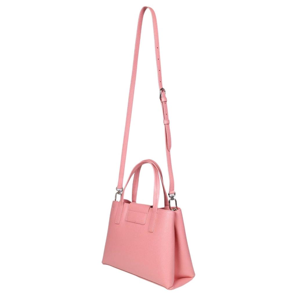 Furla 1927 Grain Leather Tote Handbag Medium Women's Pink WB00560-ARE000-PO000