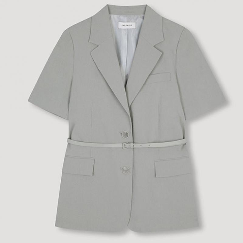  She S miss льняной пиджак с поясом, цена 318 000 вон 