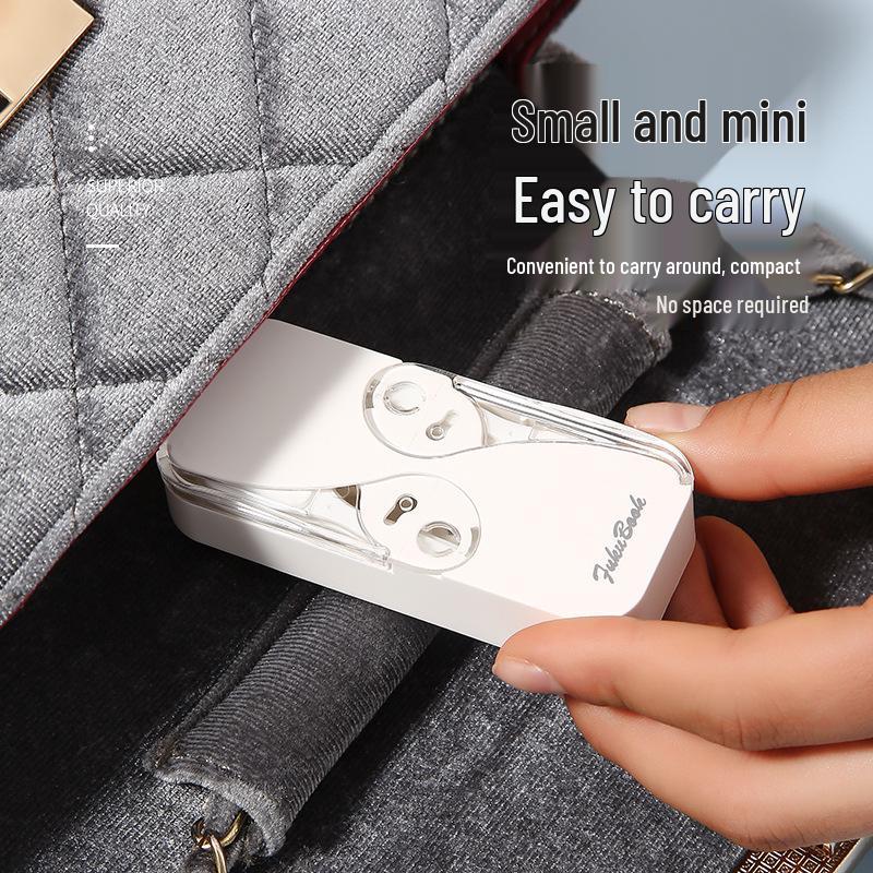 Компактная дорожная коробочка для зубной нити и зубочисток с двойным отверстием