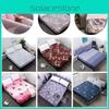 Colorful Floral Mattress Protective Cover Fitted Sheet Dustproof Cover For Bedrooms