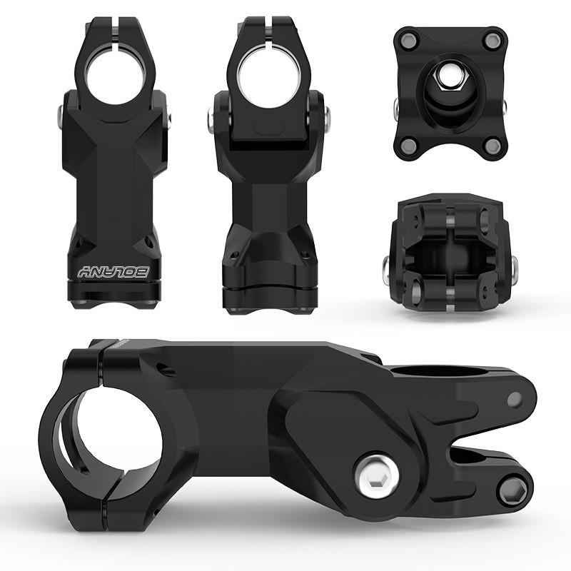 Adjustable Bicycle Stem 31.8mm Alloy Mountain Bike Handlebar Riser MTB Cycling Accessories