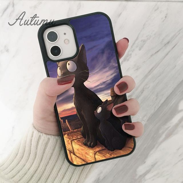 Чехол для телефона Kikis с изображением кота для iPhone 11, 12, 13, 14 Pro Max mini XR XS SE 2020, 6, 7, 8 Plus, Samsung Galaxy S21 S22