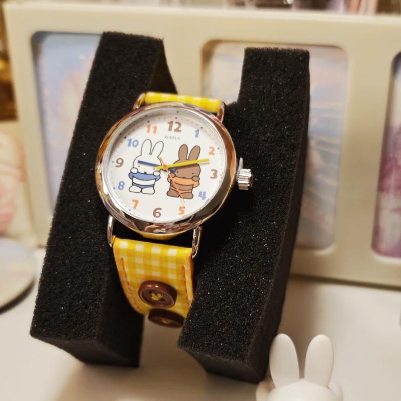 BOXFUN Миффи Серия «Найди себя» Милый Мультяшный Персонаж Наручные Часы Изящный Коллекционный Декор Милая Модная Игрушка Подарок