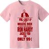 Футболка Ron Hardy Heavyweight - Чикагская Хаус-музыка - The Music Box - Винтажная футболка с постером