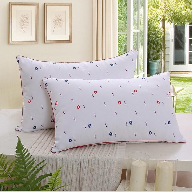 Подушки для поддержки шеи гостиничного качества, пара, для дома и общежития