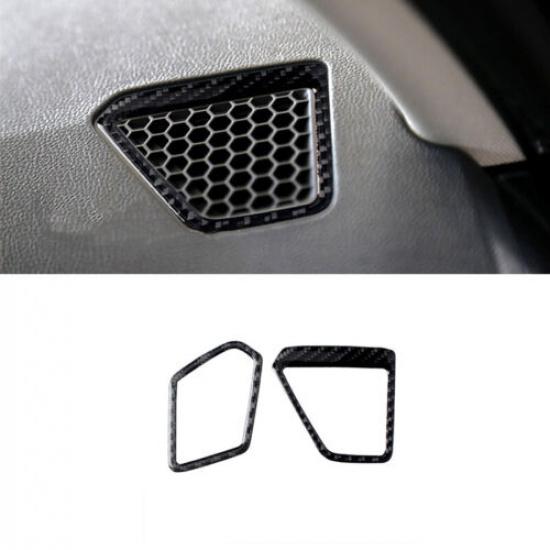 Carbon Fiber Dashboard Air Vent Outlet Frame Cover For BMW 3Series G20 -22