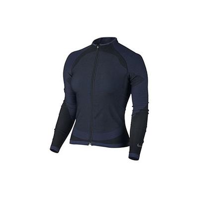 Цветные блоки Повседневный логотип Ретро Спортивная куртка с воротником-стойкой и длинным рукавом Женские куртки Черный 803084-010