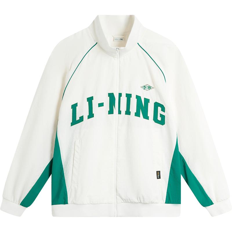 Li Ning Тренч мужской из коллекции Sports Life Цвет: Слоновая кость AFDU843-1