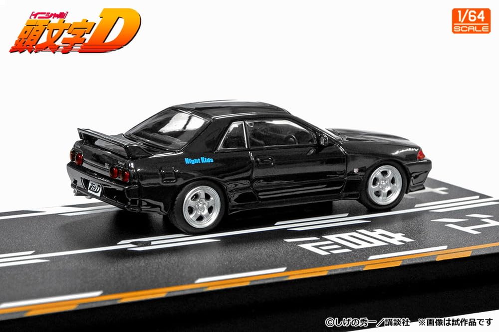 Inter Allied Initial D Set Takeshi Nakazato Skyline Seiji Iwaki Lancer Evolution IV Завершенный продукт MODELER'S 1/64 Vol.18 GT-R (БНР32) &
