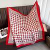 Square Scarf Headscarf Retro Imitation Wool Fashion Scarf Scarf Scarf Dual-purpose Shawl Scarf Spring and Summer Women
