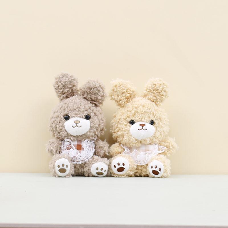 Charming Plush Bear Keychain Cozy Pp Cotton Filling Soft Toy Key Holder