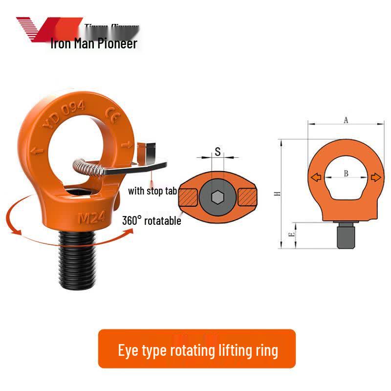 Tierenxianfeng 42Crm Universal Swivel Lifting Ring