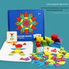 155-Piece Geometric Shape Tangram Puzzle Game for Early Childhood Education