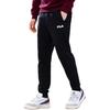 Fila Однотонные Модные Простые Брюки Кэжуал с Манжетами Мужские Брюки Черные F11M249603FBK
