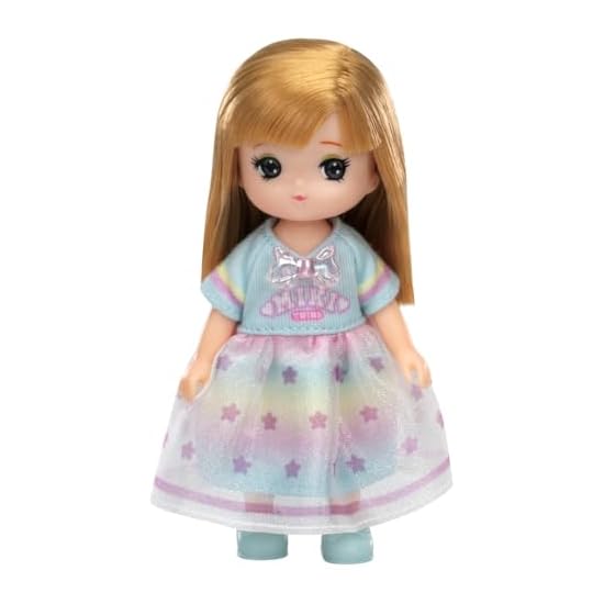 TAKARA TOMY Ликка-тян Кукла LD-21 Счастливые Близнецы Мики-тян Нарядная Игрушка для Ролевых Игр Возраст 3+