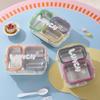 Lunch Box Insulated Lidded Meal Carrier Bowl Stainless Steel Lunch Box For Adults For School Camping Spring Trip Commuting