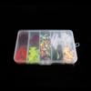 160pcs Ice Fishing Jigs Ice Fishing Lures Ice Fishing Starter Kit for Walleye Crappie Panfish