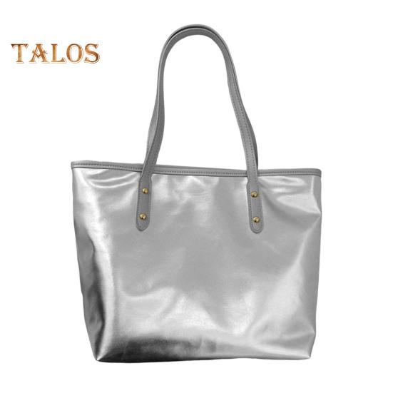 Женская сумка-тоут из искусственной кожи, однотонная сумка через плечо, глянцевая, повседневная, для подмышки, для телефона, ключей, карт, работы, путешествий, вечеринок