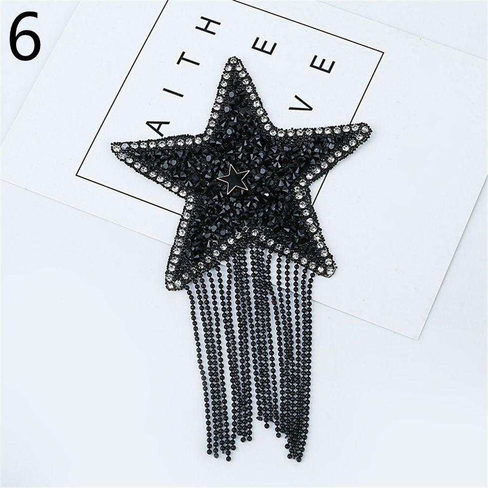 Pattern Sparkling Sequined Bling Iron-on Patches Clothes Appliques Clothing Accessaries Embroidery