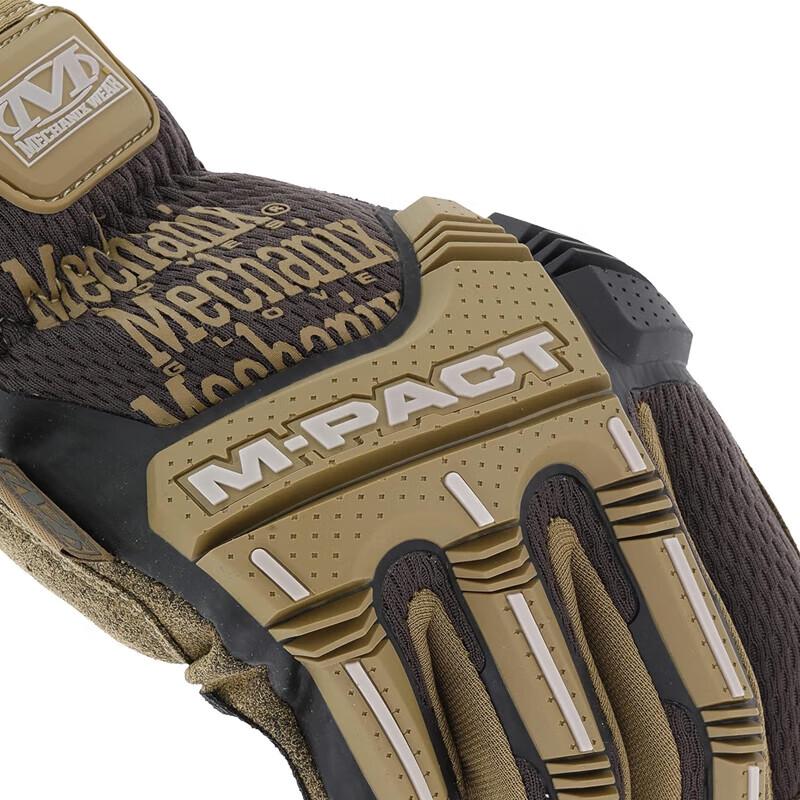 Защитные перчатки Mechanix Wear M-Pact с открытой манжетой