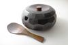 Osaka Choseido Wooden Rice Container with Rice Serves Approximately 2 Go Spoon, 3-4 People, (1.5 Cups)