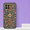 Persian Carpet Floral Pattern For Samsung Galaxy M12 M32 M52 M14 M34 M54 M21 M51 M31 M30s M20 M15 M55 M13 M33 M53 Case
