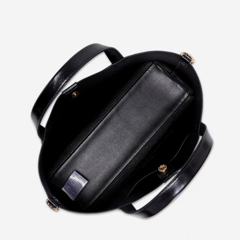 By Esquire Women Low Curve Tote Bag Black