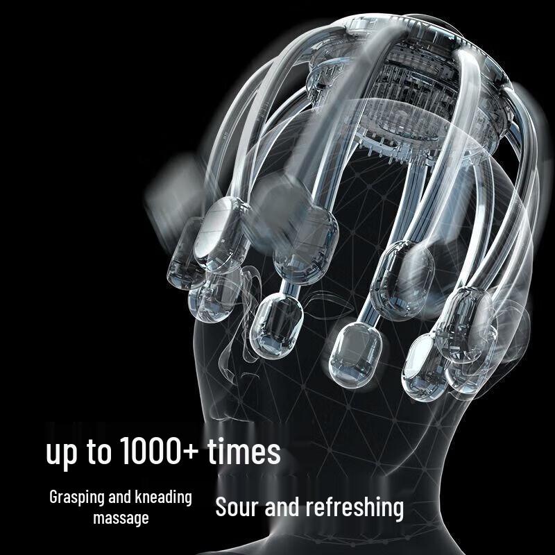 Hezheng Smart Head Massager with Music