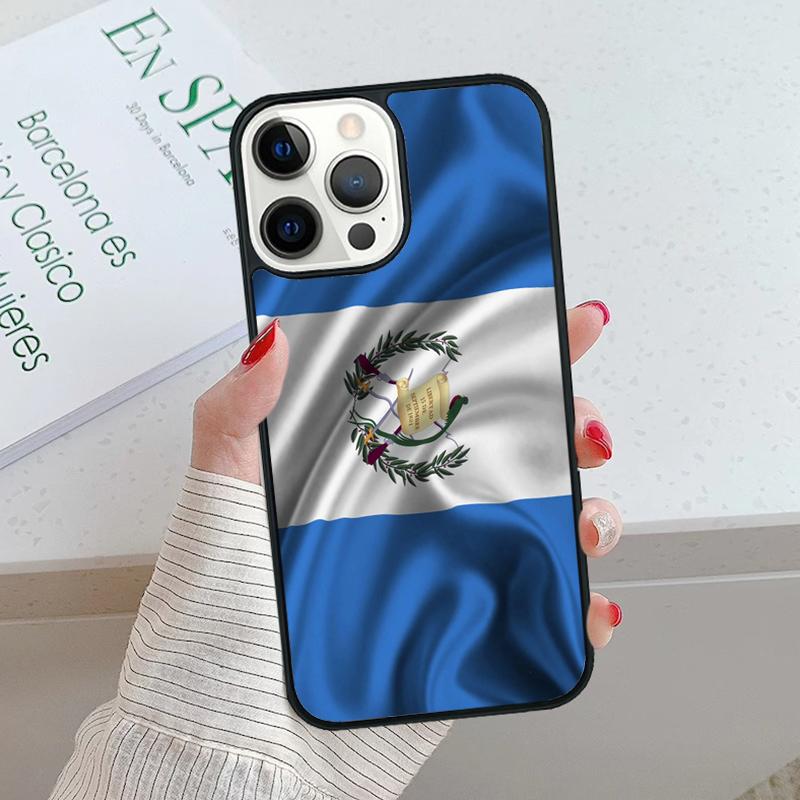 Чехол для телефона Флаг Гватемалы для iPhone 17 Air 15 16 16e 14 13 Pro Max Coque 12 11 Pro Max Для Apple PLUS fundas