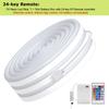 3AA Battery Box RGB Neon LED Strip Light 5V 108LEDs/M Waterproof Bluetooth APP Remote Control Flexible DIY Neon Sign Home Decor