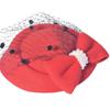 Hats Retro Hairclip Bowknot Veil Bridal Headdress Womens Vintage Hat Fascinator Hair Pillbox Hat